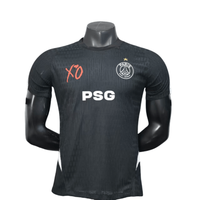 2025-26 Mens PSG  Special Edition Player  black Soccer Jersey