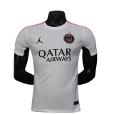 2025-26 Mens PSG  Special Edition Player Pre match uniform white Soccer Jersey