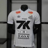 2025-26 Mens Santos Special Edition Player Edition white Soccer Jersey