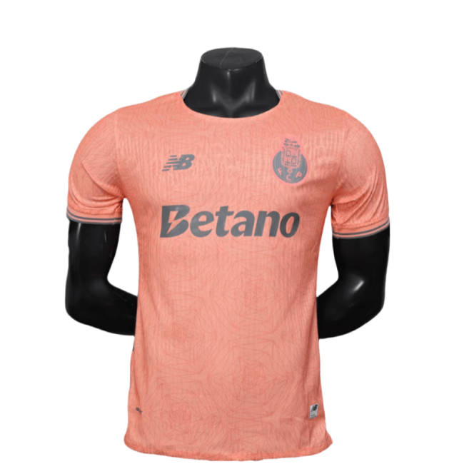 2025/26 Mens Porto Player pink soccer Jersey