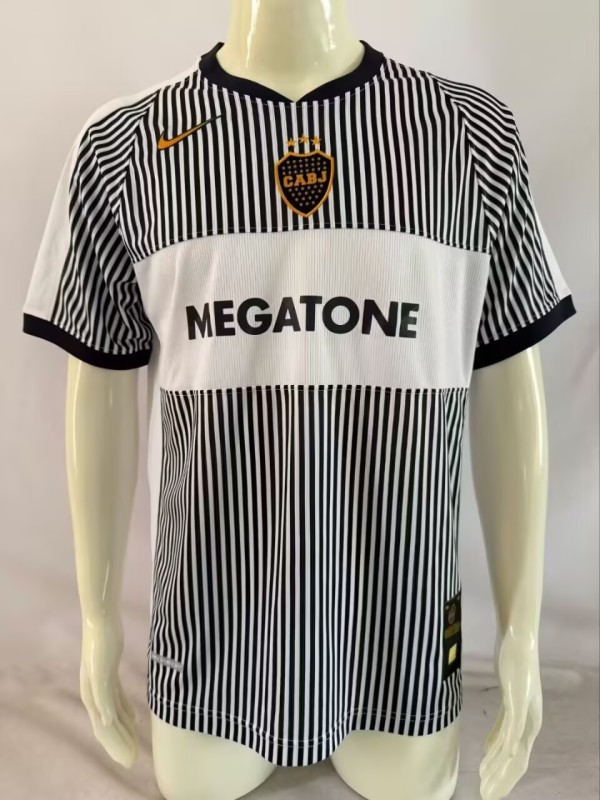 2006-07 Mens Retro Boca away soccer Jersey