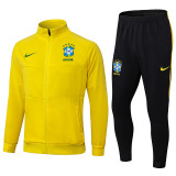 2024-25 Mens Brazil yellow jacket Training suit