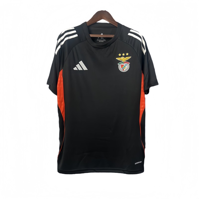 2025-26 Mens Benfica black Fans Soccer Jersey