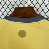 2025-26 Mens Boca Juniors away yellow soccer Jersey
