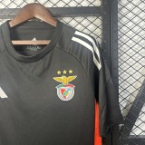 2025-26 Mens Benfica black Fans Soccer Jersey