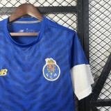 2025/26 Mens Porto Pre-match blue soccer Jersey