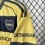 2025-26 Mens Boca Juniors away yellow soccer Jersey