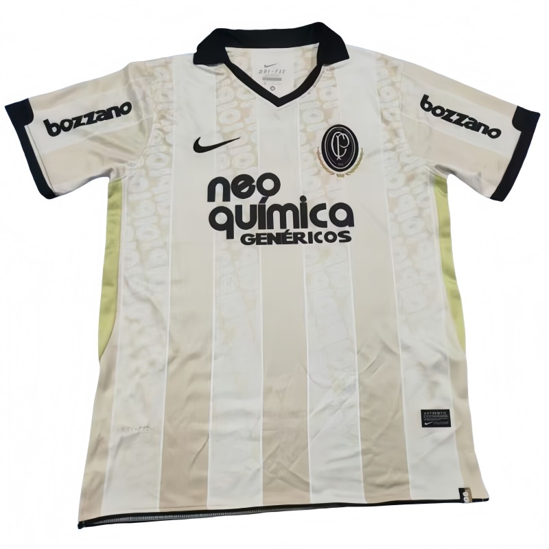 2010-11 Mens Retro Corinthians 100th Anniversary soccer jersey