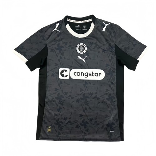 2025-26 Mens FC St Pauli  Third away  Soccer Jersey