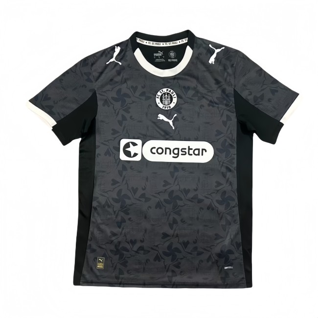 2025-26 Mens FC St Pauli  Third away  Soccer Jersey