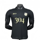 2025-26 Mens Barcelona black Player version soccer Jersey