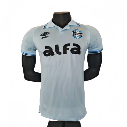 2025-26 Men’s  Gremio white away  Player version Soccer Jersey