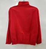 2025-26 Mens Real Madrid White Red Double sided windbreaker