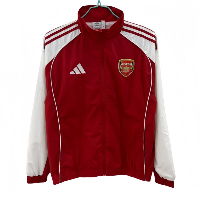 2025-26 Mens Arsenal red  high-quality  windbreaker