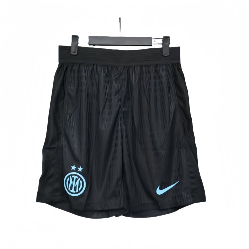 2025-26 Mens Inter Milan home Player black Shorts Pants