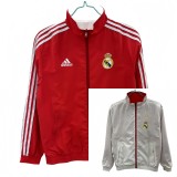 2025-26 Mens Real Madrid White Red Double sided windbreaker