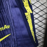 2025-26 Mens Atletico Madrid away player version  Purple Shorts Pants