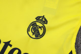 2025-26 Mens Real Madrid yellow vest Training Short Suit