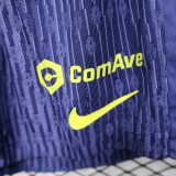 2025-26 Mens Atletico Madrid away player version  Purple Shorts Pants