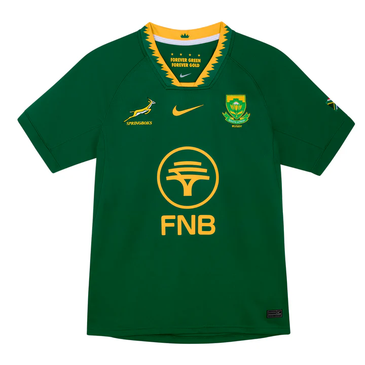 2025 South Africa Home green Rugby Jersey