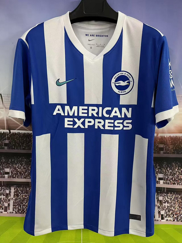 2025-26 Mens Brighton home Fans Version Soccer Jersey