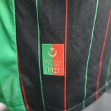 2025-26 Mens Palestine black Player version soccer jersey