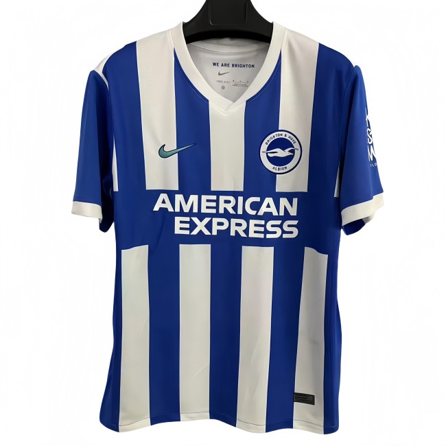 2025-26 Mens Brighton home Fans Version Soccer Jersey