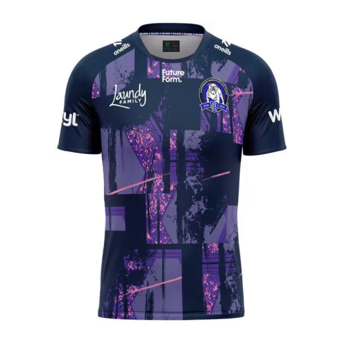 2025 Bulldogs blue Rugby Jersey