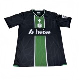2025-26 Mens Hannover 96 aeay black green soccer jersey