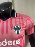2025-26 Mens Monterrey pink special edition Player version Jersey