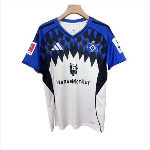 2025-26 Hamburg SV blue white  home Fans Soccer Jersey