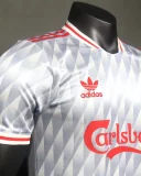 2025-26 Mens LIV Beatles Gray Player Version Soccer Jersey