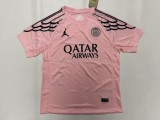 2025-26 Mens PSG Paris third away pink soccer jersey
