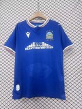 2025-26 Linfield FC 140th anniversary Home blue Soccer Jersey
