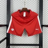2025-26 Mens RB Leipzig home  red Shorts Pants
