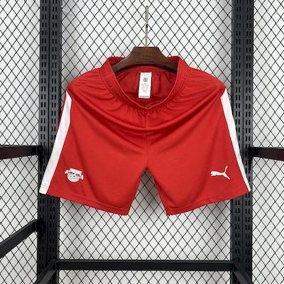 2025-26 Mens RB Leipzig home  red Shorts Pants