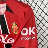 2025-26 Mens Mallorca home red Fans Soccer Jersey