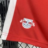 2025-26 Mens RB Leipzig home  red Shorts Pants