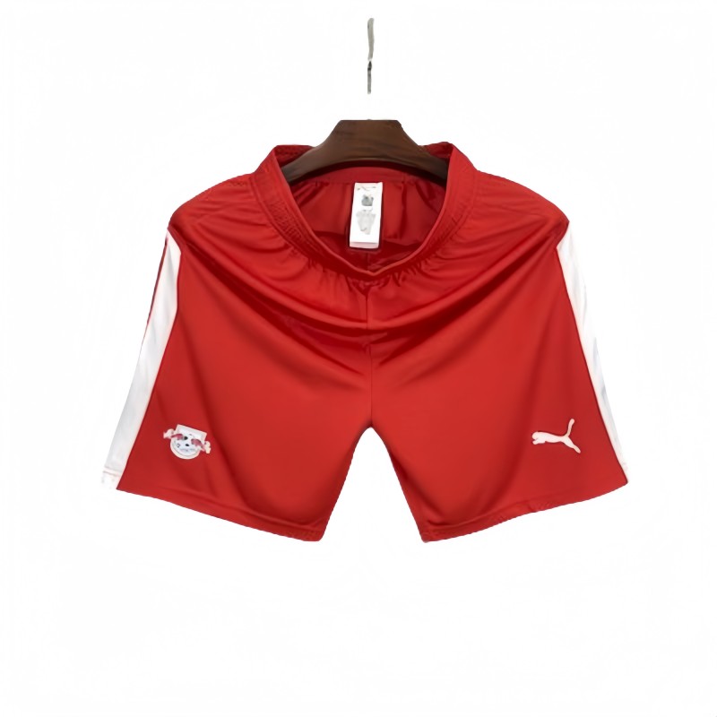 2025-26 Mens RB Leipzig home  red Shorts Pants
