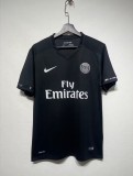 2015-16 Mens Retro Paris psg black Third Away  soccer Jersey