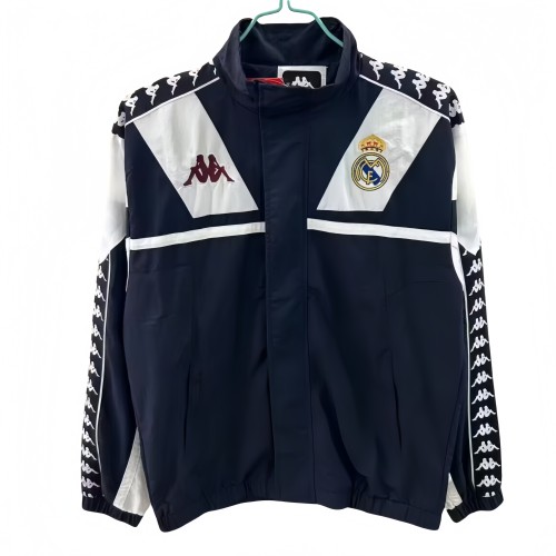 2025-26 Mens Real Madrid blue windbreaker