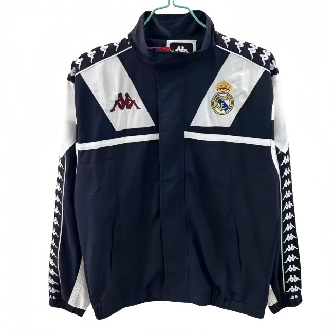 2025-26 Mens Real Madrid blue windbreaker