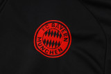 2025-26 Mens Bayern Munich half-pull black Training suit