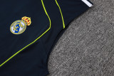 2025-26 Mens Real Madrid Blue vest Training Short Suit