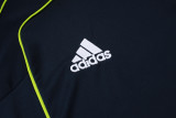 2025-26 Mens Real Madrid Blue vest Training Short Suit