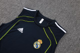 2025-26 Mens Real Madrid Blue vest Training Short Suit