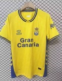2025-26 Mens Las Palmas home yellow soccer jersey