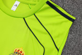 2025-26 Mens Real Madrid Grass green vest Training Short Suit