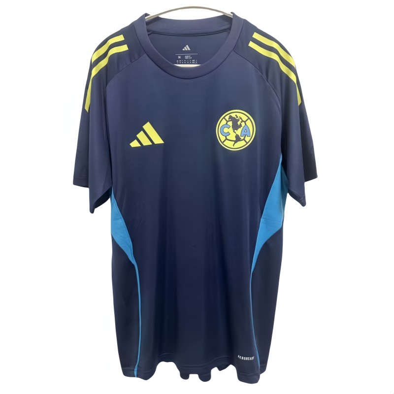 2025/26 Mens  Club America  blue Soccer Jersey