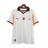 Mens Galatasaray white away Soccer Jersey  2526